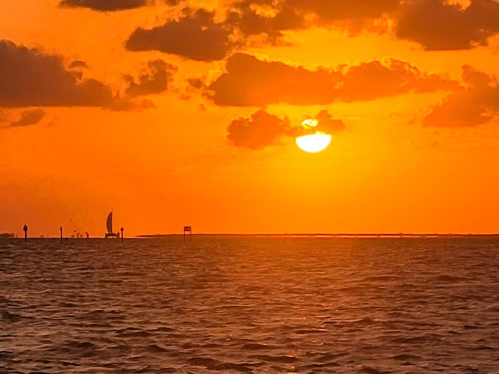 Nautical Tiki Cruises | Sunset at Fort Myers Beach